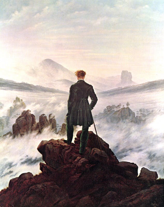 کاسپار داوید فریدریش (۱۸۴۰ − ۱۷۷۴): سیاح برفراز دریای مه