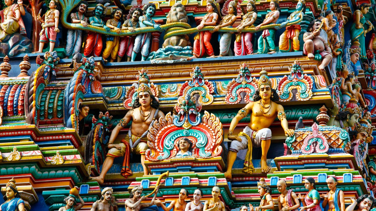 معبد هندو در چنای