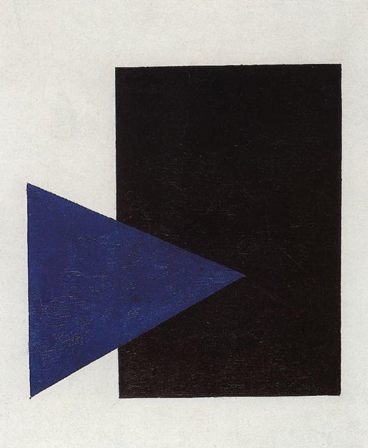 کازیمیر مالویچ: مثلت آبی و مربع سیاه