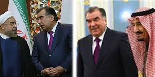 امامعلی رحمان، رئیس جمهور تاجیکستان در ریاض و در تهران