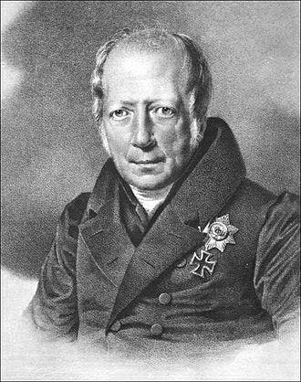 Friedrich Wilhelm von Humboldt 1767-1835