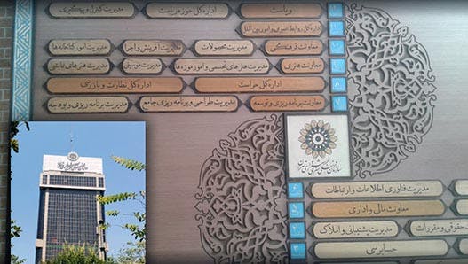 "سازمان فرهنگی و هنری شهرداری تهران" − این تشکیلات موازی در اصل زیر نظر رهبر، سید علی خامنه‌ای، اداره می‌شود.