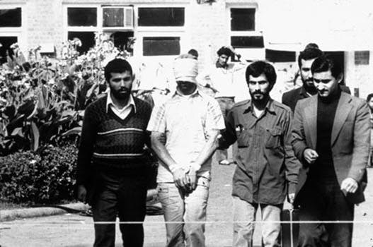 از راست تقی محمدی، باری روزن، محمدجعفر ذاکر