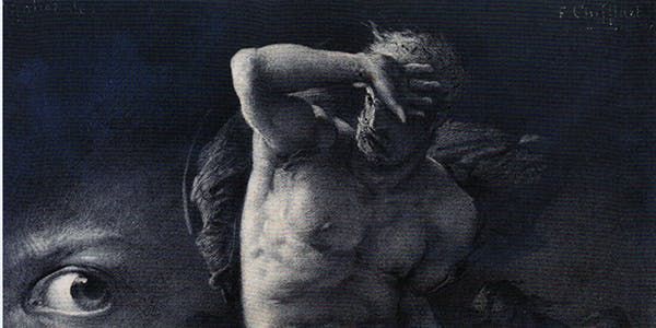 وجدان، اثر فرانسوا شیفلار، نقاش فرانسوی قرن نوزدهم − بخشی از تابلو