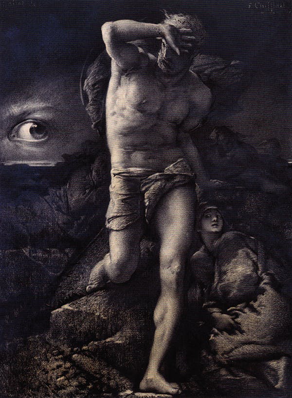 وجدان، اثر فرانسوا شیفلار، نقاش فرانسوی قرن نوزدهم