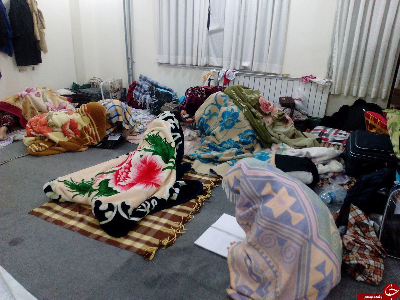 سردشان است. یک اتاق در خوابگاه دختران دانشگاه مازندران