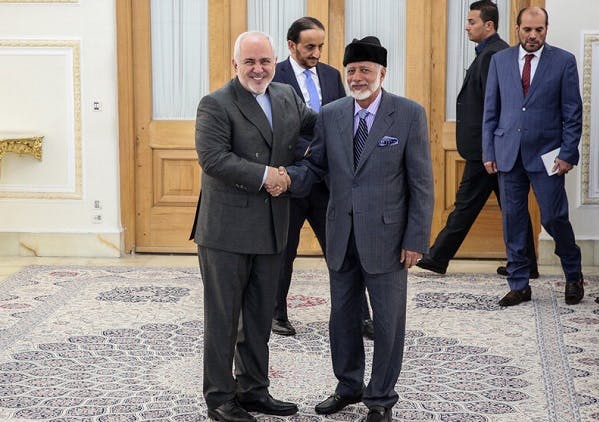 محمدجواد ظریف و یوسف بن‌علوی وزیران امور خارجه ایران و عمان در تهران گفت‌وگو کردند.
