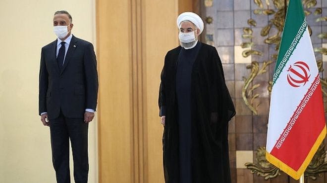 سه‌شنبه ۳۱ تیر: استقبال رسمی حسن روحانی، رئیس جمهوری اسلامی ایران از مصطفی الکاظمی، نخست‌وزیر عراق در سالن اجلاس سران در تهران