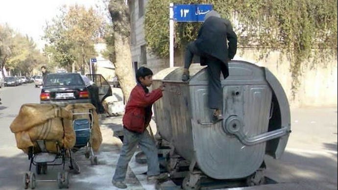 زباله‌گردی، یکی از جلوه‌های بارز گسترش فقر در ایران