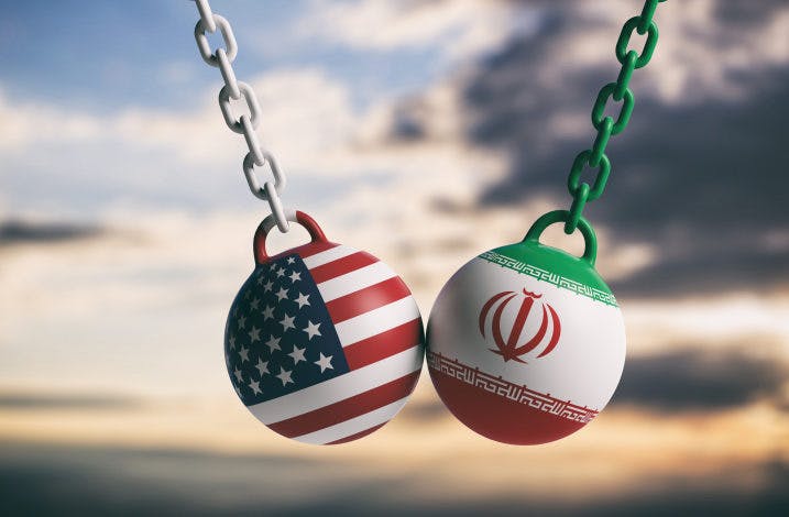 تنش میان جمهوری اسلامی ایران و ایالات متحده آمریکا - طرح از شاتر استاک