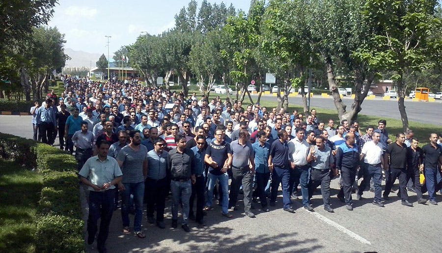 تظاهرات کارگران شرکت ایران ترانسفو (زنجان)، مرداد ۱۳۹۵