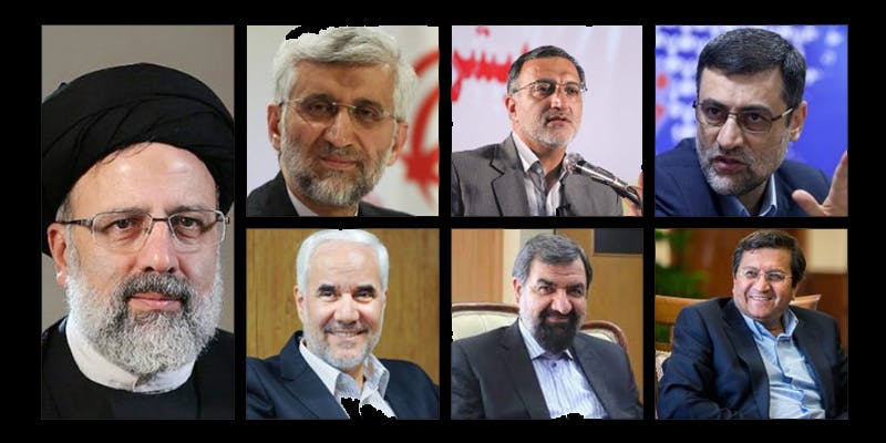 کاندیداهای نهایی انتخابات ۱۴۰۰، عکس از خبرگزاری فارس