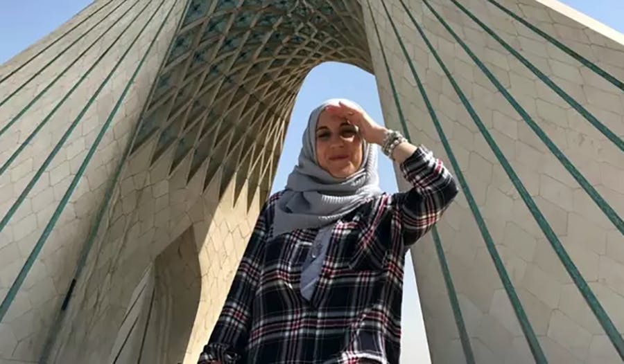 کاترین شکدم در تهران