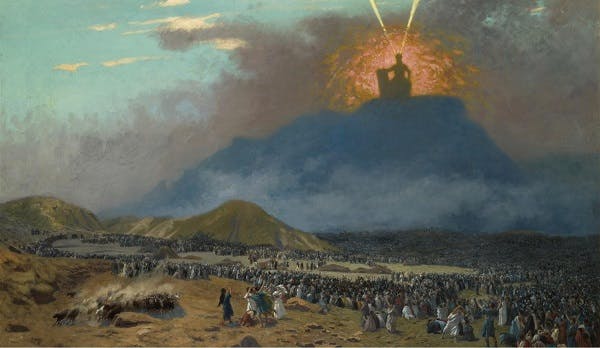موسی بر کوه سینا، اثر ژان لئون ژروم