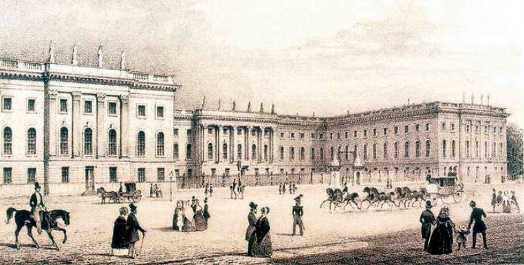 دانشگاه برلین، ۱۸۴۵