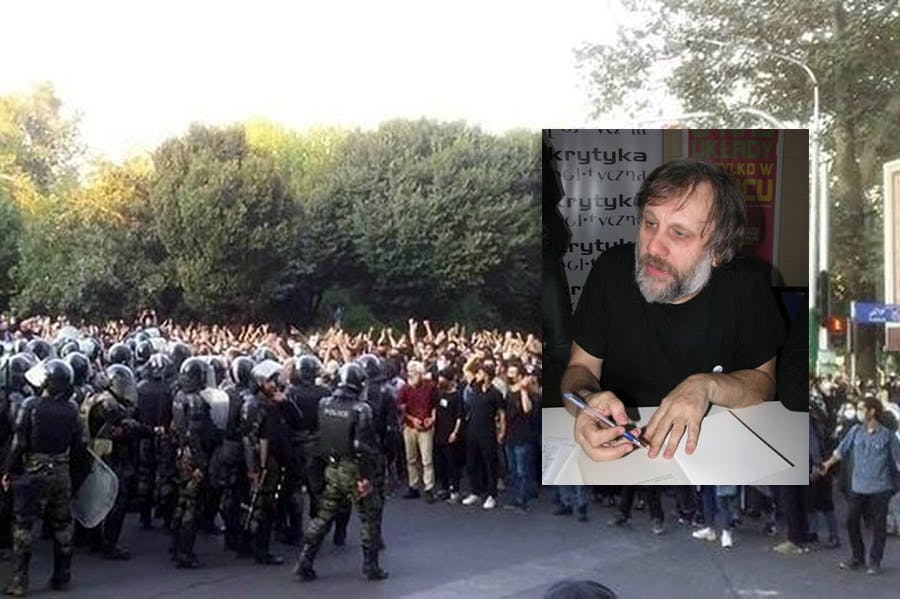 ژیژک، فیلسوف، منتقد فرهنگی و فعال سیاسی اسلوونیایی درباره اعتراضات ایران (۱۴۰۱)