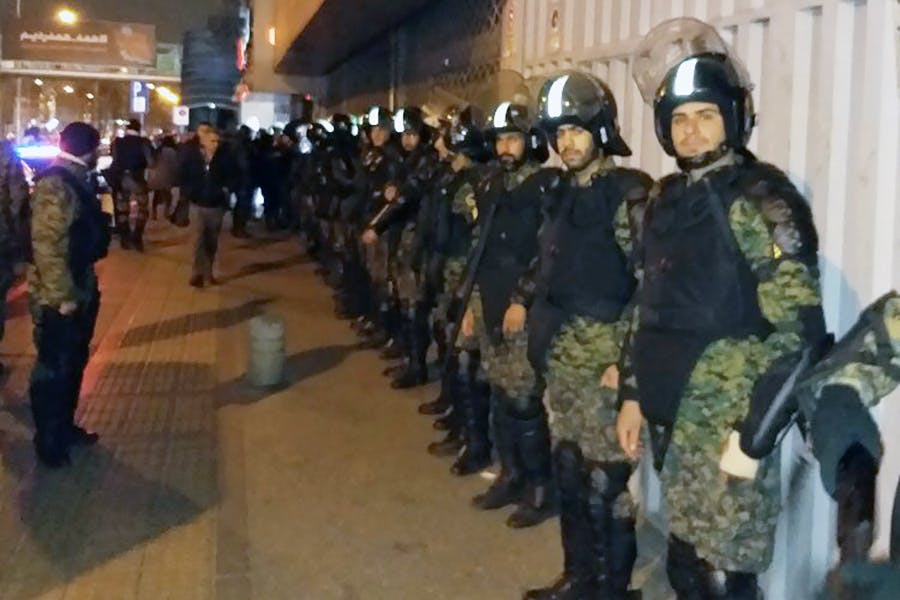 پلیس، آماده برای سرکوب − مهر ۱۴۰۱