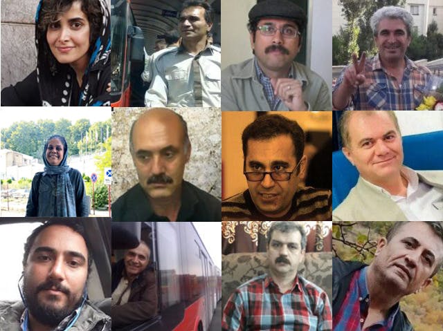 تصویر بازداشت‌شدگان سناریوسازی امنیتی جمهوری اسلامی