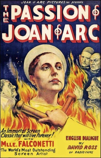 مصائب ژان دارک ( La Passion de Jeanne d'Arc‎) به کارگردانی کارل تئودور درایر ۱۹۲۸