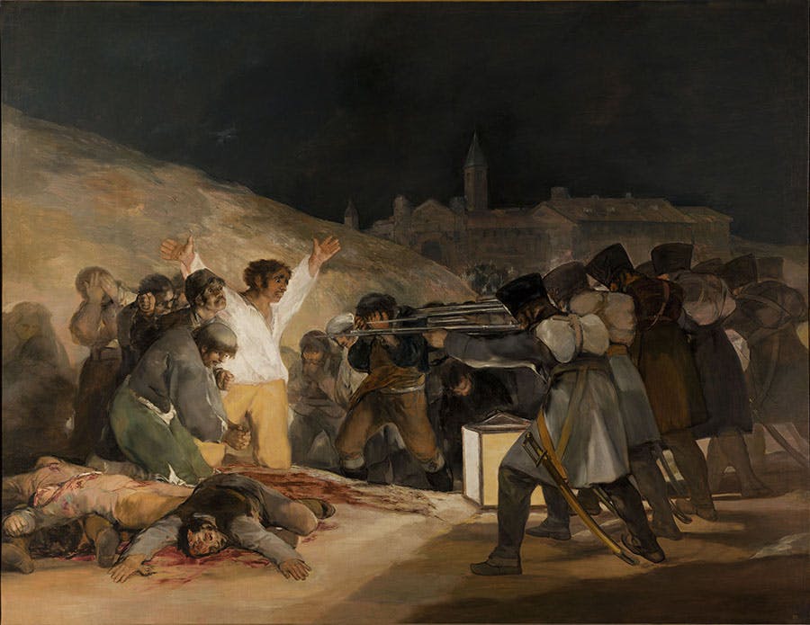 فرانسیسکو گویا: نقاشی سوم ماه مه ۱۸۰۸