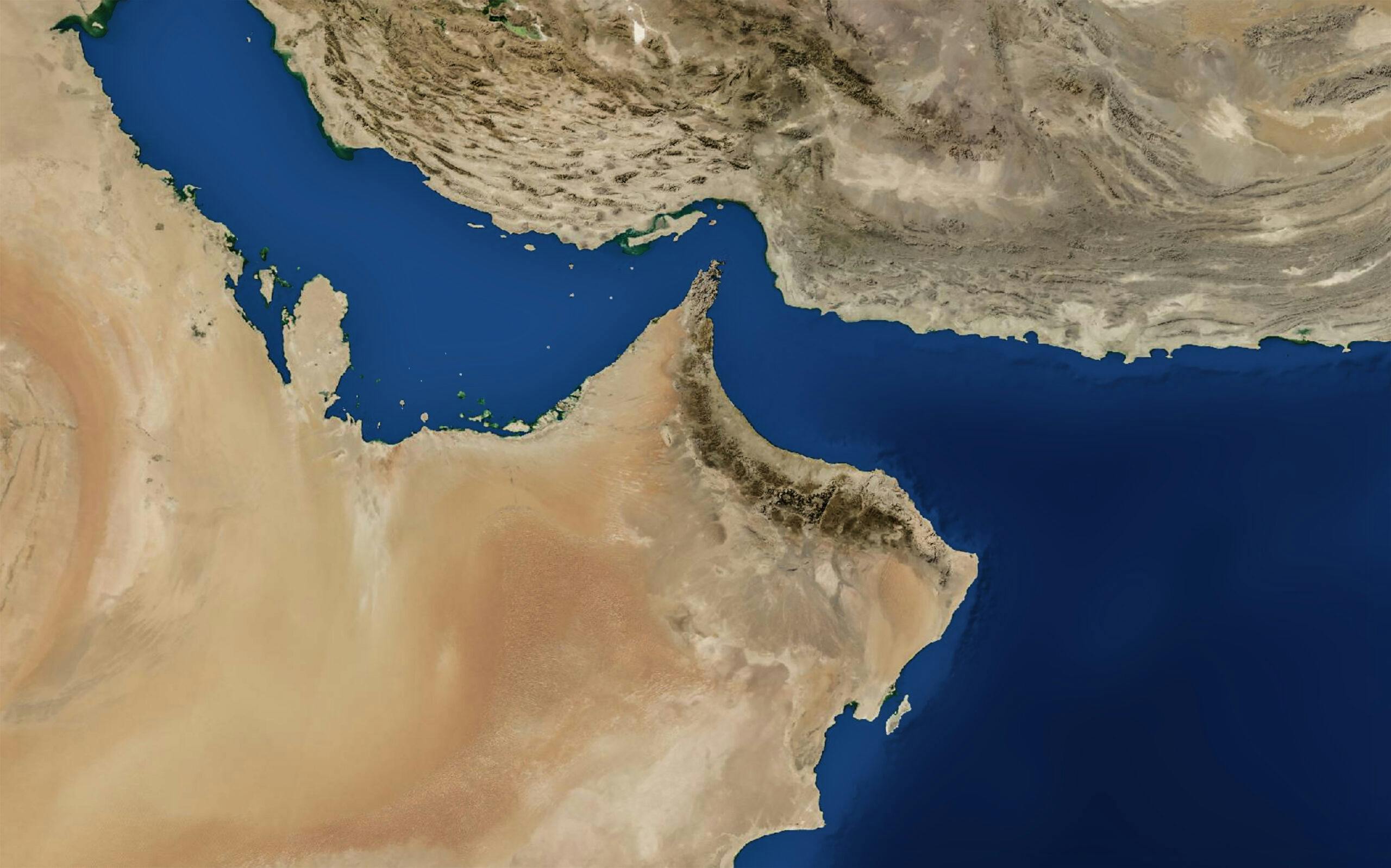 خلیج عمان، مسیر قاچاق سلاح از ایران برای حوثی‌های یمن. عکس: شاتراستاک