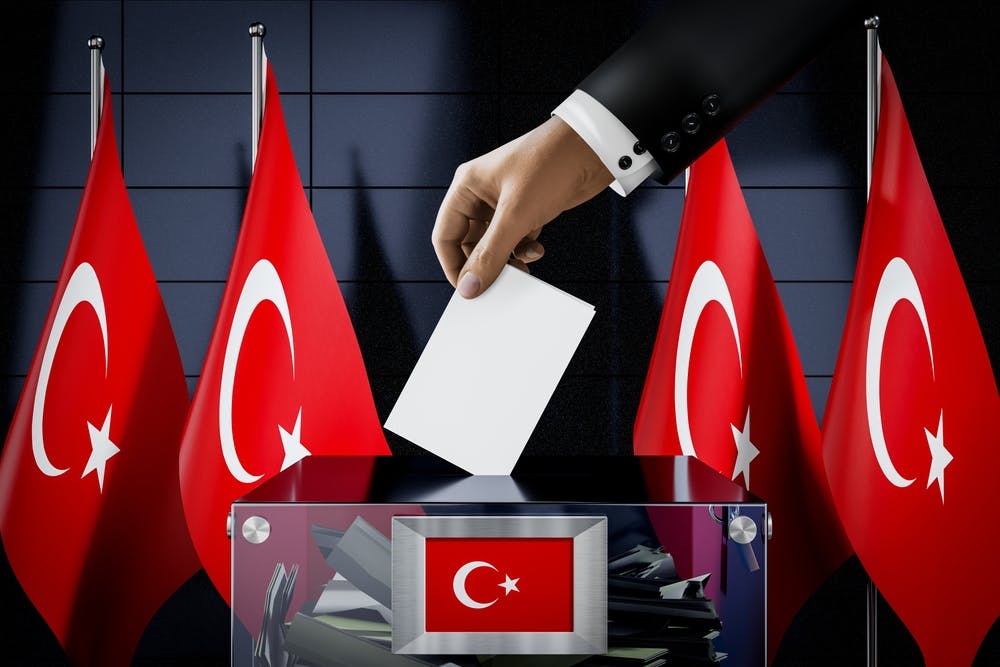 عکس از رای دادن در انتخابات ترکیه