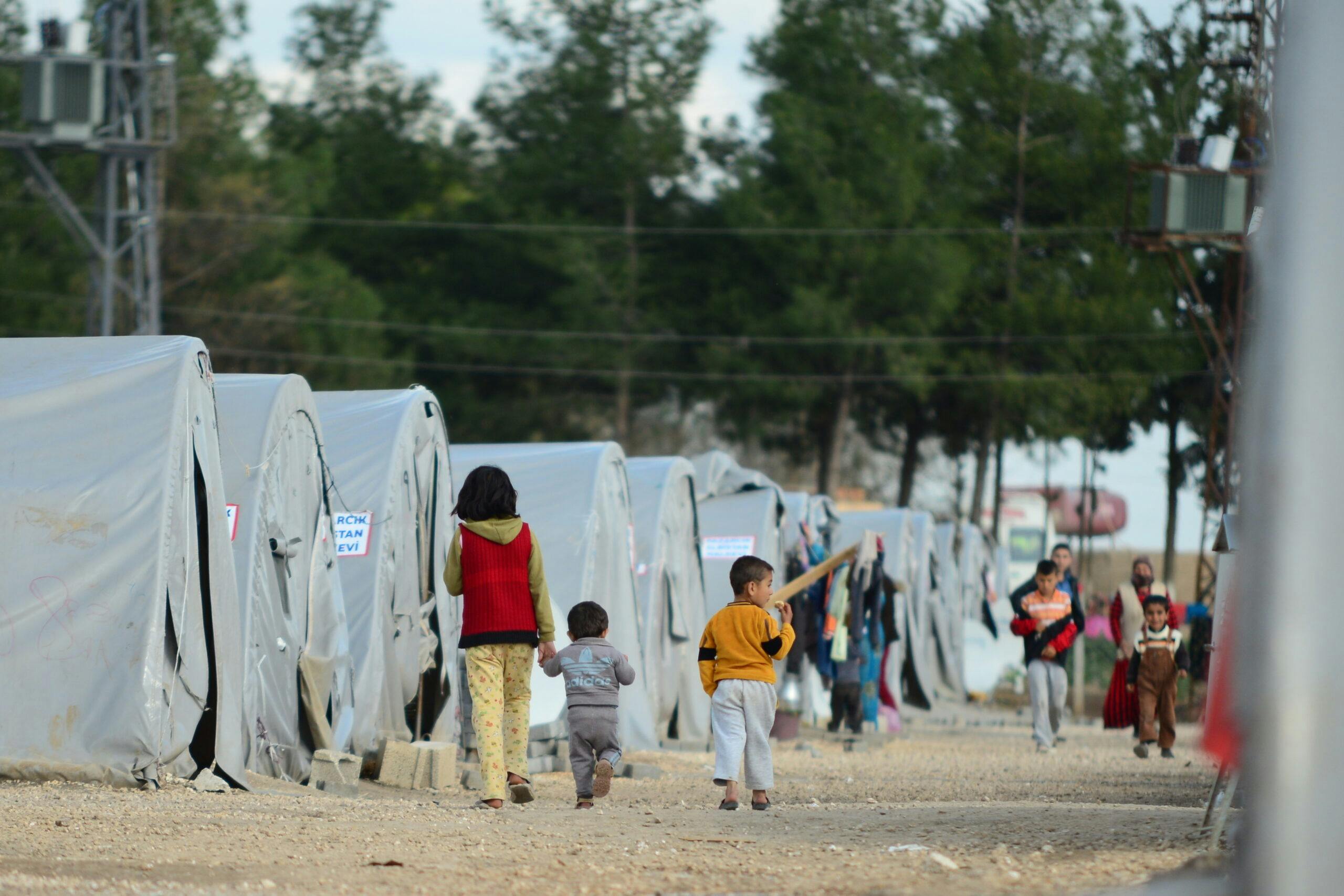 کمپ پناهجویان در ترکیه