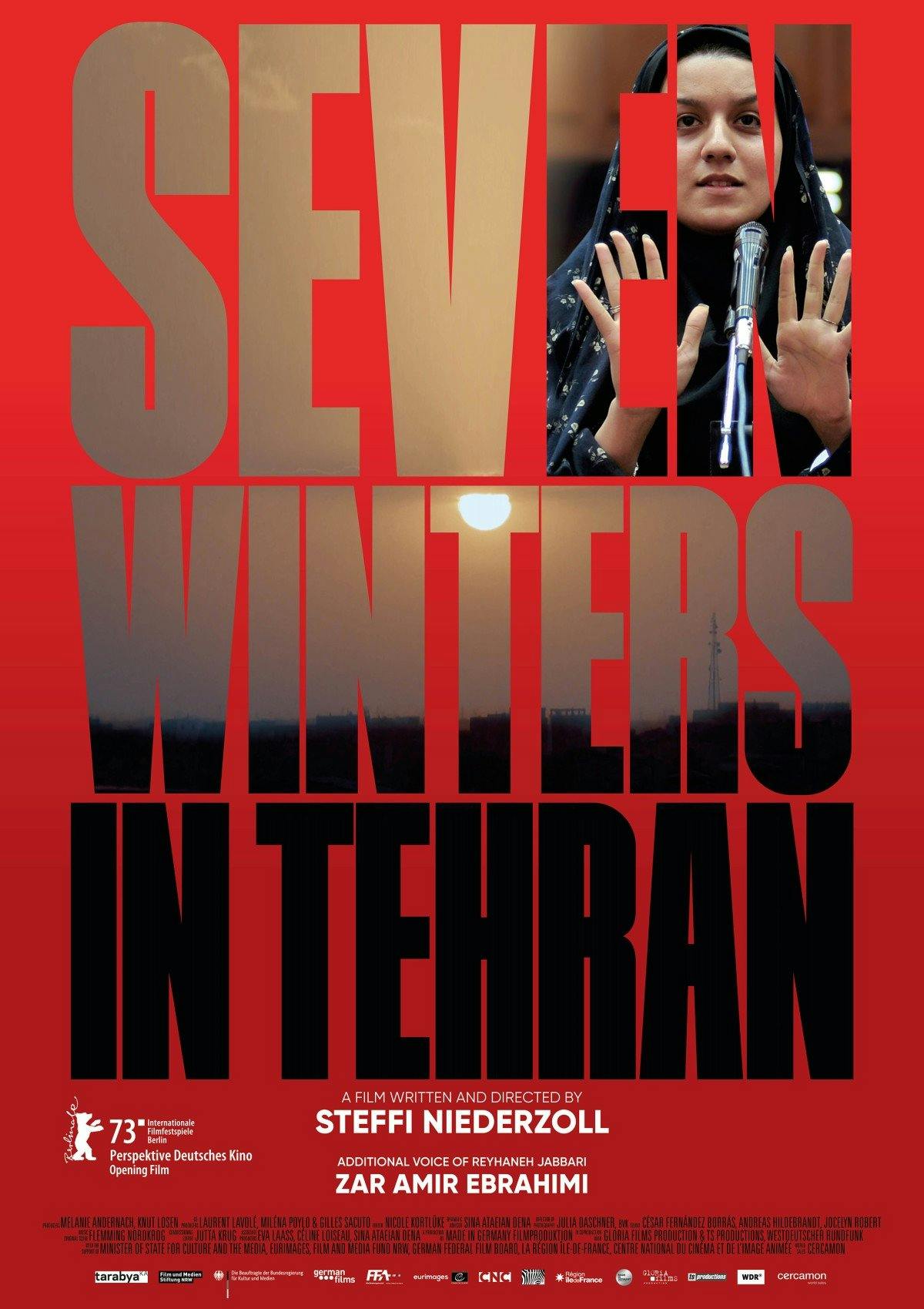 پوستر فیلم مستند «هفت زمستان در تهران»