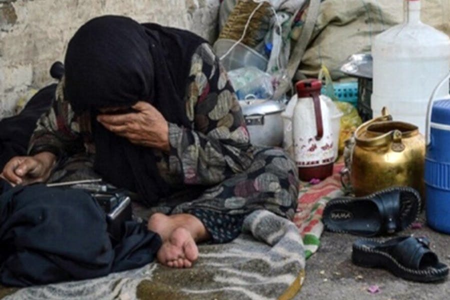 فقر نمایان در خیابان‌های ایران