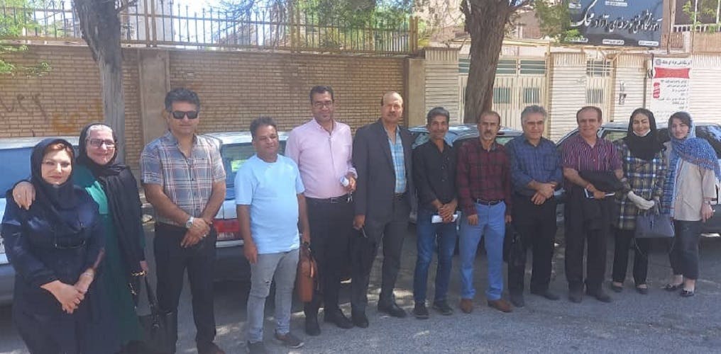 ۱۱ معلم خوزستان در دادگاه انقلاب محاکمه شدند.