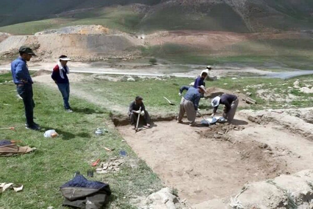 کاوش‌های باستان‌شناسی در تپه کهنه صوفیان