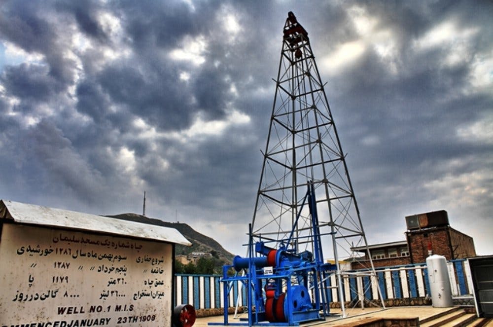 چاه نفت شماره یک مسجد سلیمان. سرآغاز استخراج نفت در ایران