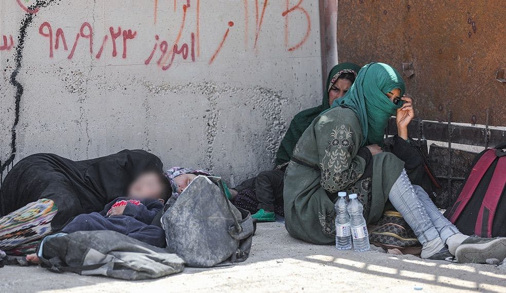 شرایط نامطلوب پناهجویان افغانستانی در مرز میلک