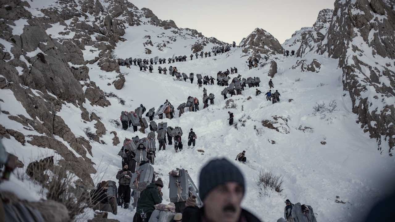 کولبران مرزی در کردستان