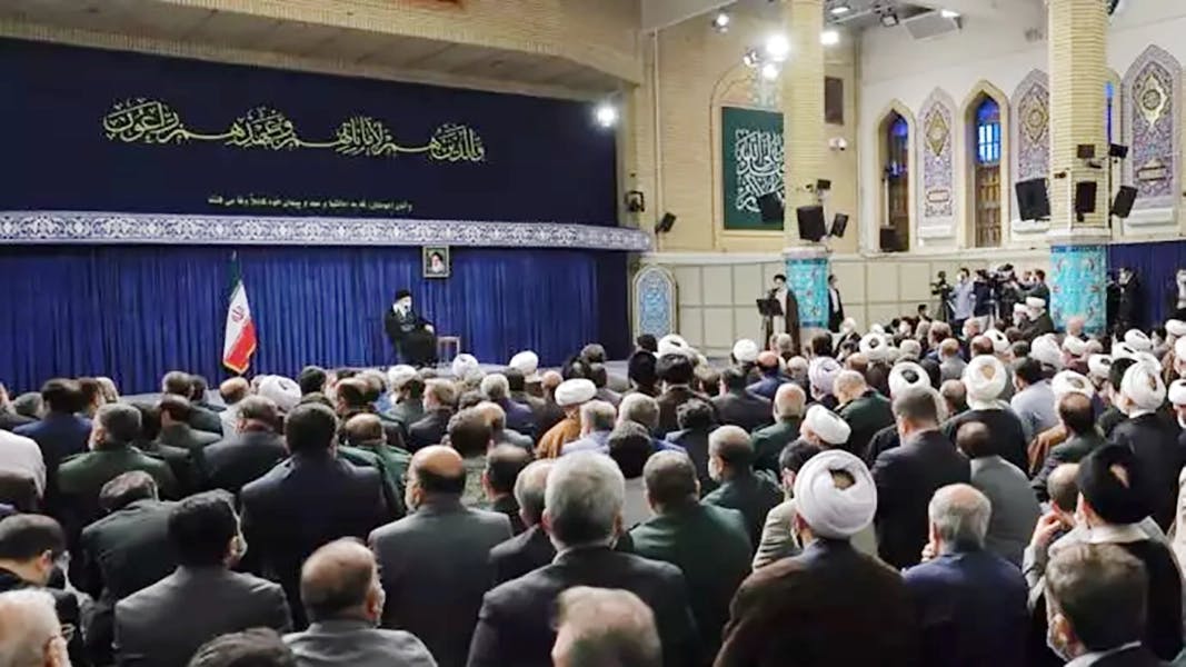 دیدار خامنه‌ای با سران نظام - ۱۵فروردین ۱۴۰۲